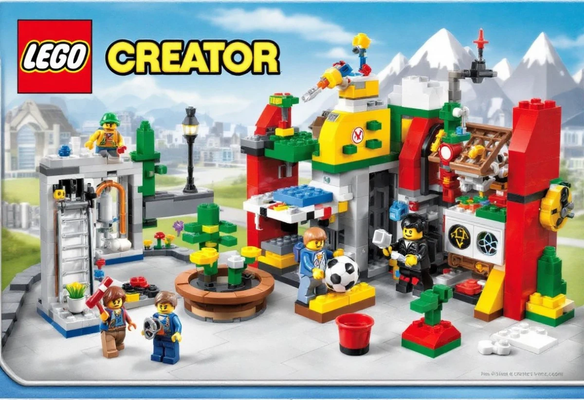 Propriété intellectuelle des instructions de montage Lego Creator